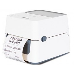 Настольный термотрансферный принтер печати этикеток и штрих-кодов Toshiba B-FV4D-GS14-QM-R